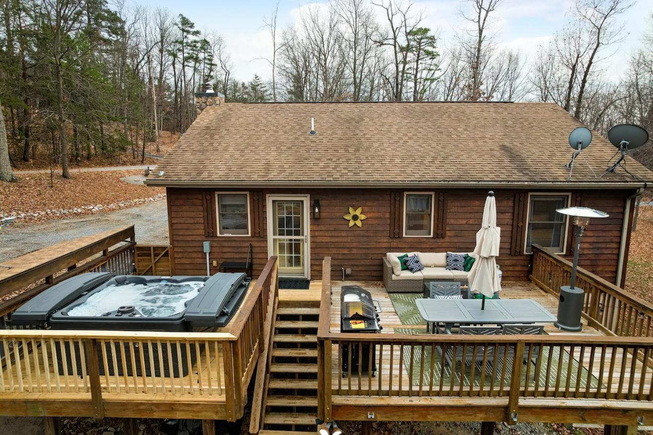 Shenandoah Dog Friendly Cabin With River Access, Hot Tub, Fire Pit, Bbq, Outdoor Dining Buitenkant foto